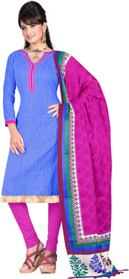 

Parishi Fashion Georgette Printed Salwar Suit Dupatta Material(Un-stitched), Multi color