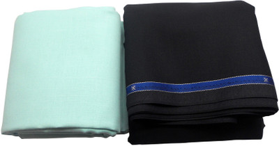 

Raymond Cotton Solid Shirt & Trouser Fabric(Un-stitched), Blue
