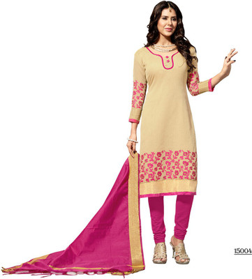 

Trendz Apparels Jacquard Printed Salwar Suit Dupatta Material(Un-stitched), Gold