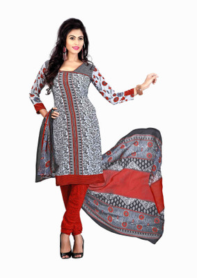 

Merry Fashion Crepe Self Design Salwar Suit Dupatta Material(Un-stitched), Maroon