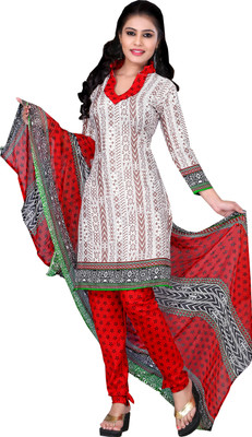 

Khushali Crepe Self Design, Printed Salwar Suit Dupatta Material(Un-stitched), Brown;multicolor;red;white