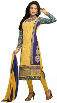 

Morli Georgette Self Design Salwar Suit Dupatta Material(Un-stitched), Multicolor