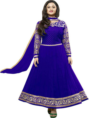 

Javuli Straight Gown(Blue, Dark blue