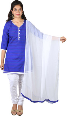 

Ginni 6 Woven Kurta & Salwar(Stitched), Blue