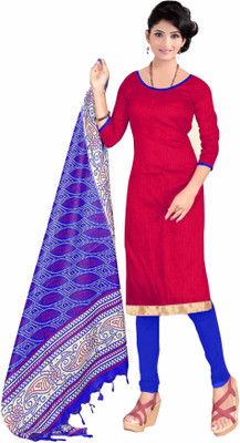 

Khushali Silk Self Design Salwar Suit Dupatta Material(Un-stitched), Blue;multicolor;pink