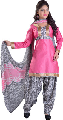 

Jiya Cotton Self Design, Printed Salwar Suit Dupatta Material(Un-stitched), Grey;multicolor;pink;white