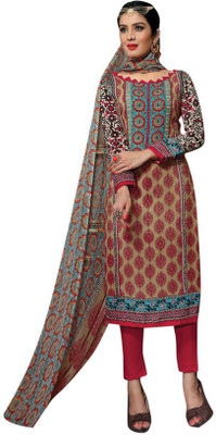 

Trendz Apparels Pashmina Embroidered Salwar Suit Dupatta Material(Un-stitched), Multicolor