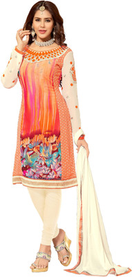 

Morli Georgette Self Design Salwar Suit Dupatta Material(Un-stitched), Multicolor