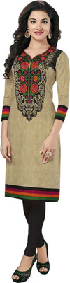 

Wholesale Surat Cotton Printed Kurti Fabric(Un-stitched), Multicolor