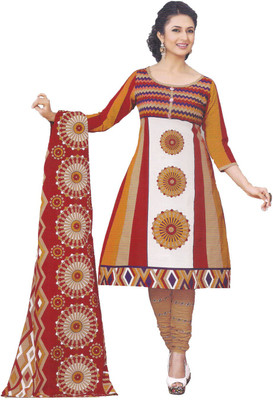 

Party Wear Dresses Georgette Embroidered Semi-stitched Salwar Suit Dupatta Material, Multicolor