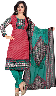 

Khushali Crepe Self Design, Printed Salwar Suit Dupatta Material(Un-stitched), Green;multicolor;pink
