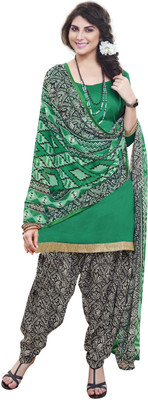 

Jiya Cotton Self Design Salwar Suit Dupatta Material(Un-stitched), Beige;black;green;multicolor