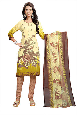 

Fashion Valley Synthetic Printed, Geometric Print Salwar Suit Dupatta Material(Un-stitched), Blue