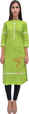 

ARYA The Design Gallery Cotton Printed Kurta Fabric(Un-stitched), Multi colored