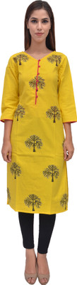 

ARYA The Design Gallery Cotton Printed Kurta Fabric(Un-stitched), Multi colored
