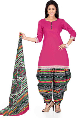 

Design Willa Cotton Printed Salwar Suit Dupatta Material(Un-stitched), Multicolor