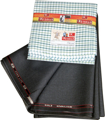 

Kundan Polyester Self Design, Striped, Solid, Checkered Shirt & Trouser Fabric(Un-stitched, Multi