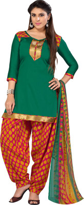 

Jiya Satin Self Design Salwar Suit Dupatta Material(Un-stitched), Green;multicolor;orange;pink