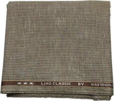 

Raymond Linen Self Design Trouser Fabric(Un-stitched), Beige