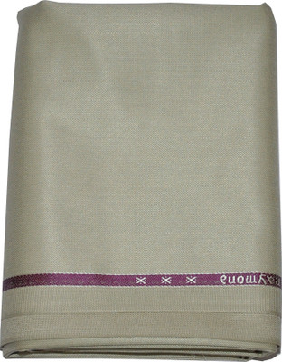 

Raymond Polyester Solid Suit Fabric(Un-stitched), Beige