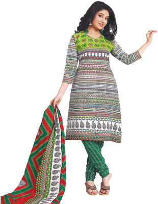 

Party Wear Dresses Georgette Embroidered Semi-stitched Salwar Suit Dupatta Material, Multicolor