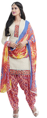 

Jiya Jacquard Self Design, Embroidered Salwar Suit Dupatta Material(Un-stitched), Multicolor;white