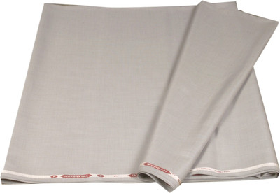 

Kundan Polyester Self Design, Solid Safari Fabric(Un-stitched, Dark beige