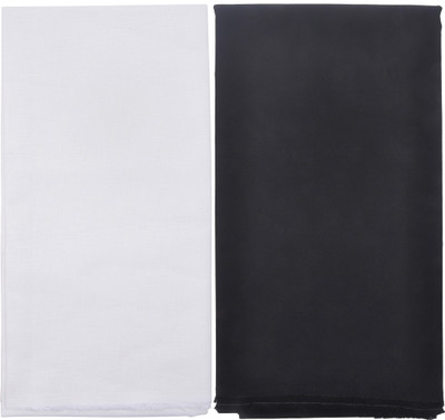 

Cotts Hub Cotton Solid Shirt & Trouser Fabric(Un-stitched), White