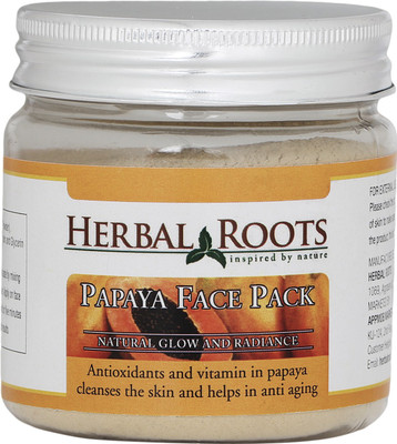 

Herbal Roots Skin Whitening Papaya Face Pack(100 g)