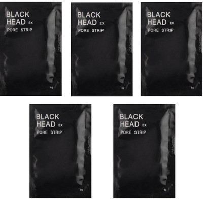 GutarGoo Pack of 5 Nose Facial Blackhead Remover Pore Strips(30 g)