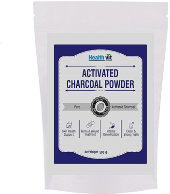 

HealthVit Activated Charcoal Powder for Face Mask(500 g)