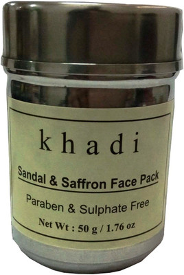 

Khadi Herbal sandal & Saffron Face pack ( Paraben & sulphate Free )(50 g)
