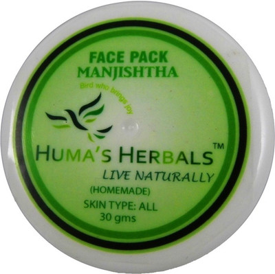 

Humas Herbals Home Made Natural Face Pack - Manjishtha(30 g)