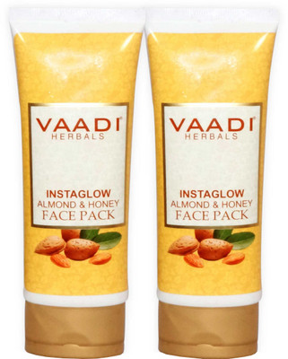 

Vaadi Herbals Instaglow Almond & Honey Face Pack - Pack of 2(240 g)