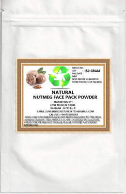 

Natural NUTMEG FACE PACK POWDER WITH SANDALWOOD(150 g)
