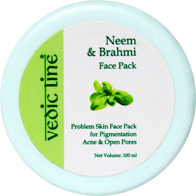 

Vedic Line Neem & Brahmi Face Pack - Problem Skin Face Pack(100 ml)