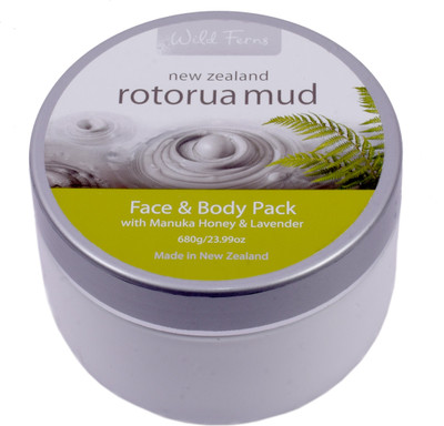Flipkart - Wild Ferns ROTORUA MUD FACE & BODY PACK MANUKA HONEY & LAVENDER 680 GM(680 g)
