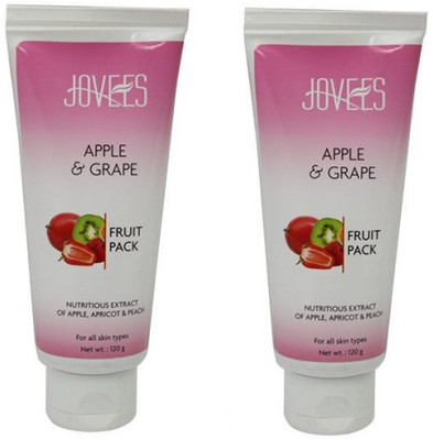 JOVEES Apple & Grape Fruit Pack(120 g)