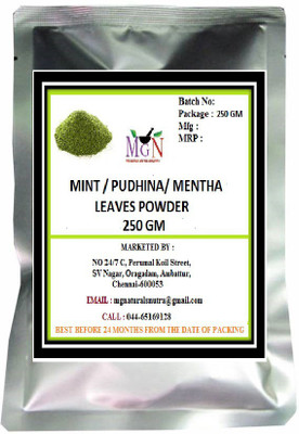 

MG Naturals MINT / PUDHINA/ MENTHA LEAVES POWDER(250 g)