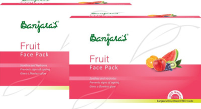 

Banjara's Face Pack Fresh Fruit 20g X 5 Set Of 2 Pack(200 g)
