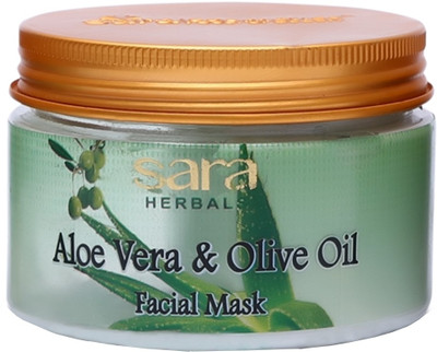 

SARA Aloe Vera & Olive Oil Facial Mask(120 g)