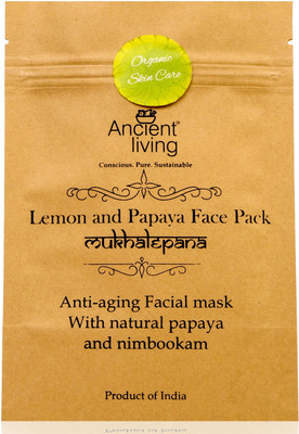 

Ancient Living Lemon & papaya face pack-40gm(Set of 2)(80 g)