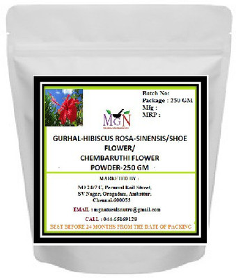 

MG Naturals Gurhal-Hibiscus Flower Powder(250 g)