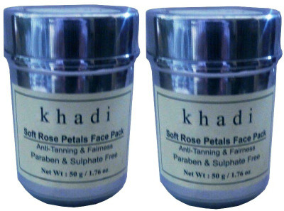 

Khadi Herbal Soft Rose Petals Face pack ( Paraben & Sulphate Free )(100 g)