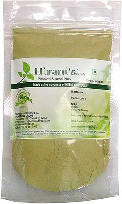 

Hirani's Pimple & Acne Pack(100 g)