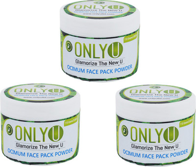 

OnlyU Ocimum Face Pack 3 Big Pack(330 g)
