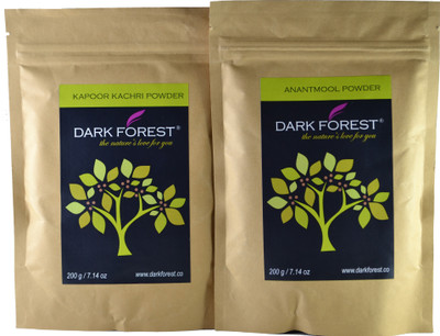 

Dark Forest Kapur Kachri + Anantmool Combo(400 g)