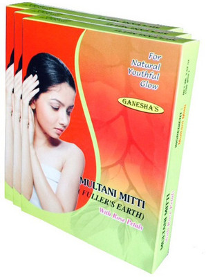 

Ganesha MULTANI MITTI WITH ROSE PETALS (300gms)(300 g)