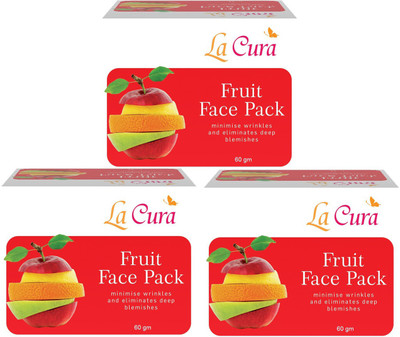 

Lacura Fruit Face Pack (Set of 3)(180 g)