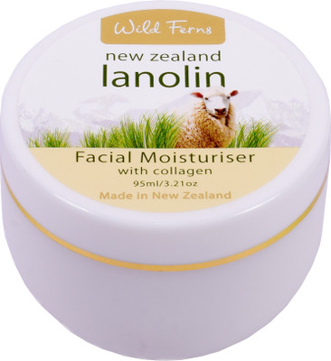 

Wild Ferns LANOLIN FACIAL MOISTURISER WITH COLLAGEN (POT)(95 ml)
